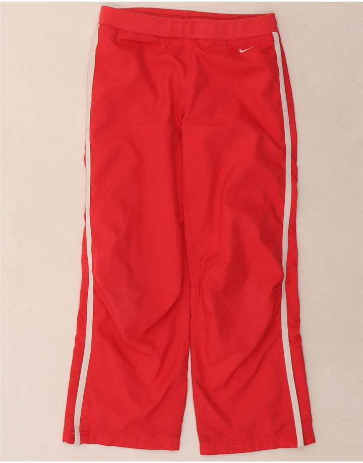 Pantaloni della tuta da ragazza Nike 13-14 anni Large Rossi