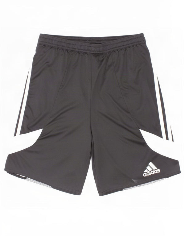 Pantaloncini sportivi Adidas Climalite da ragazzo 13-14 anni XL Nero Colourblock