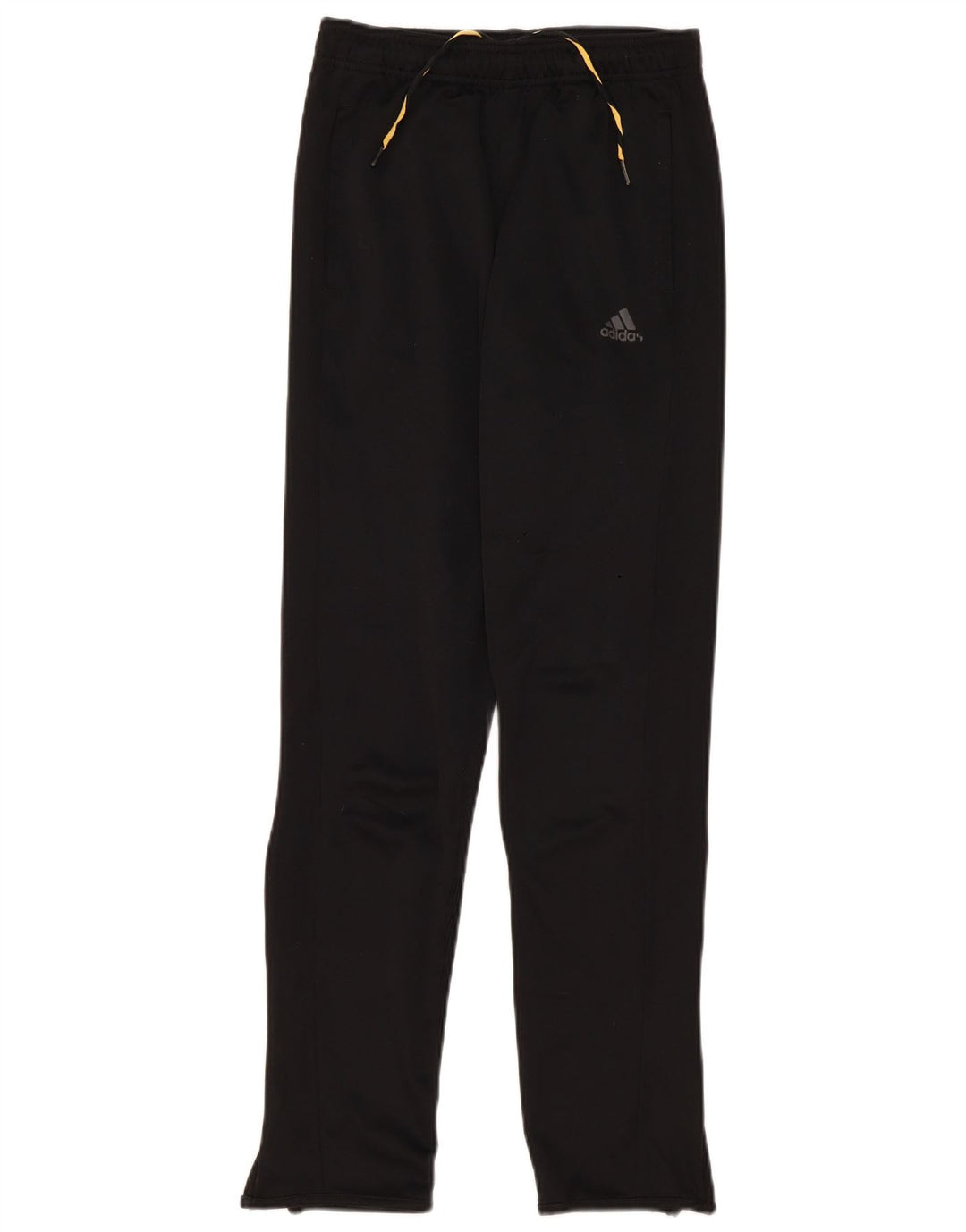 Pantaloni della tuta Adidas Climalite da ragazzo 13-14 anni in poliestere nero