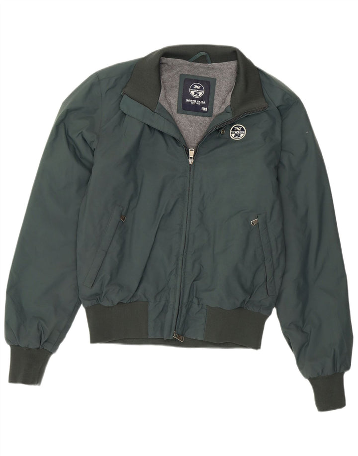 Giubbotto bomber da uomo North Sails UK 38 nylon verde medio
