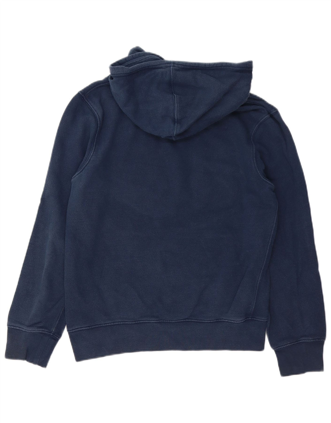 LEVI'S Mens Graphic Hoodie Jumper Small Navy Blue Cotton