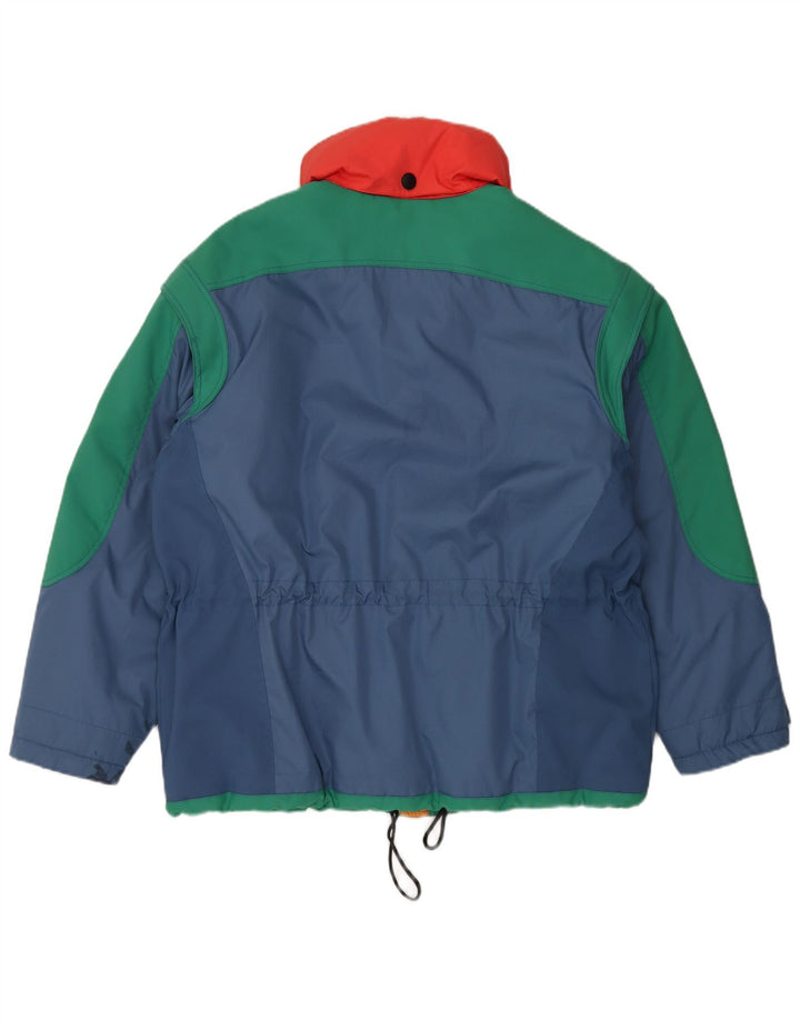 Giacca da sci da uomo DIADORA UK 40 Large Blu Colourblock Poliestere