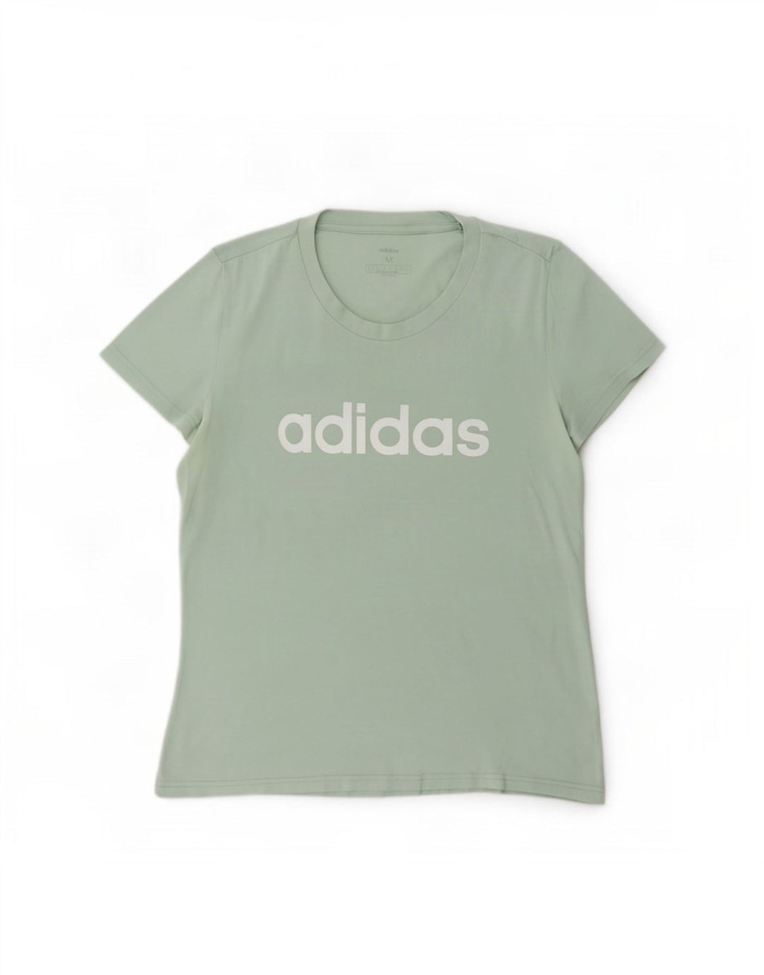 Maglietta grafica da donna Adidas Top UK 12/14 Verde medio