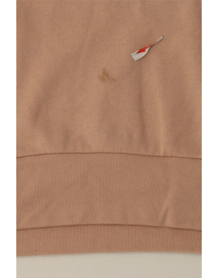 Levi's Donna Felpa con grafica corta oversize da donna UK 14 Rosa medio