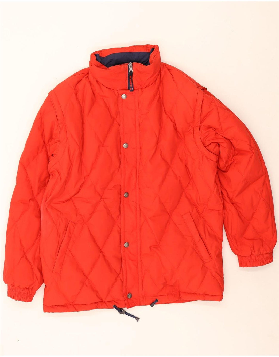 Giacca da sci con cappuccio vestibilità ampia da uomo MC Kee's UK 38 Medium Red Colourblock
