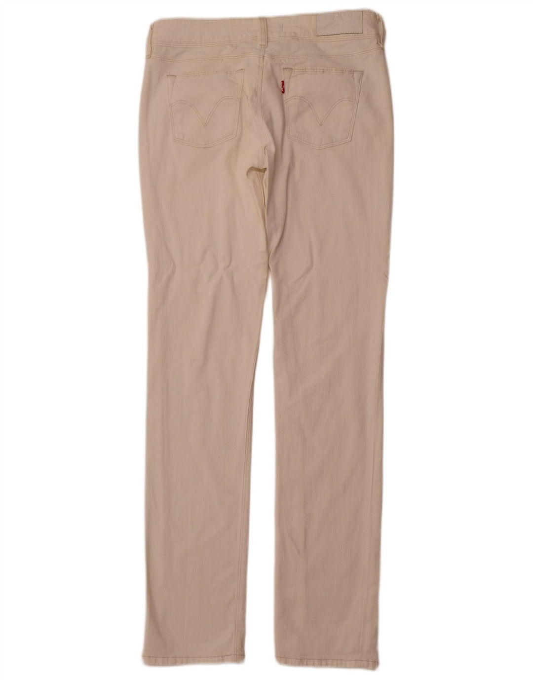Levi's Uomo 571 Jeans Slim W30 L33 Bianco Sporco