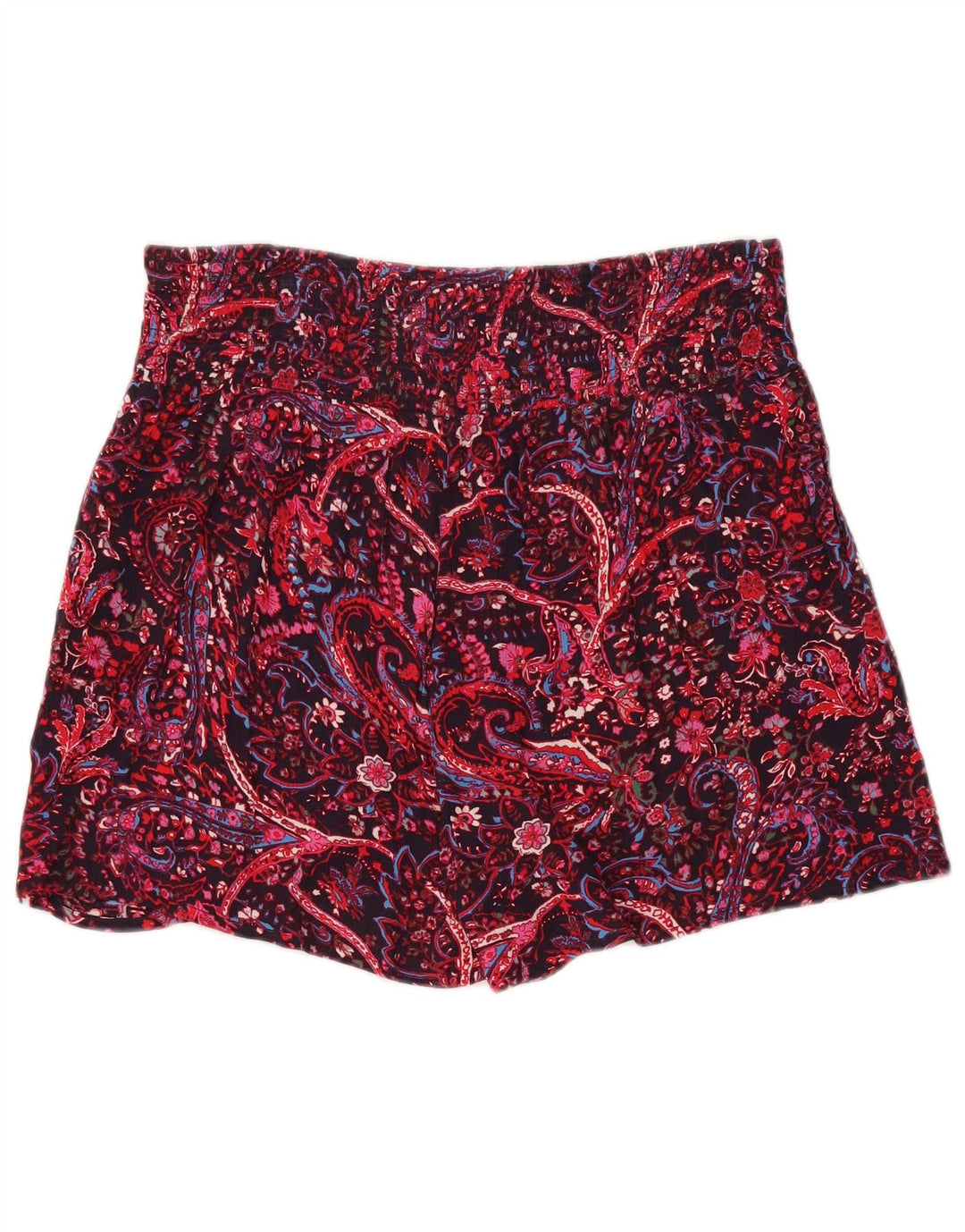 Pantaloncini a vita alta da donna Fat Face W34 Large Paisley multicolore
