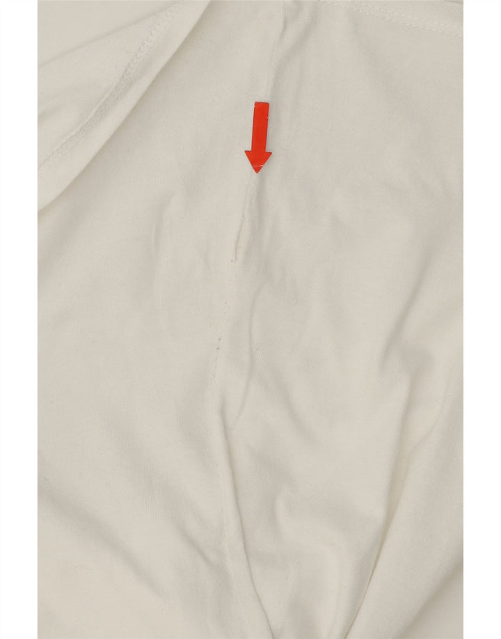 NIKE Womens T-Shirt Top UK 14 Medium White Vintage Nike and Second-Hand Nike from Messina Hembry 