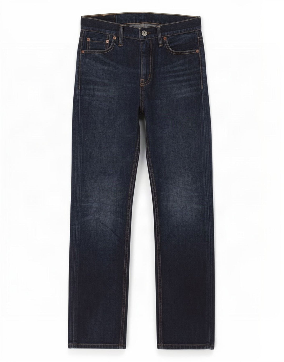 Levi's Uomo 504 Jeans dritti W30 L32 Cotone Blu