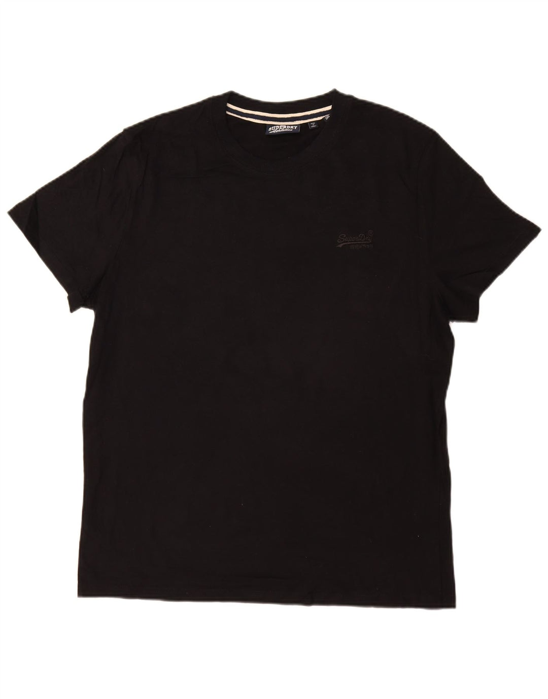 T-shirt da uomo SUPERDRY Top 3XL cotone nero