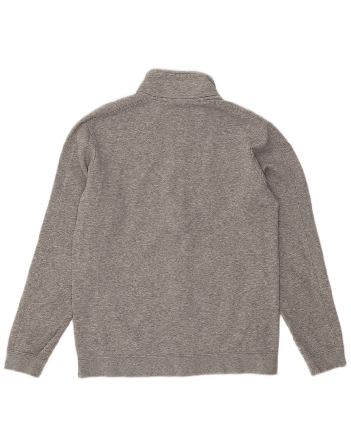 Giacca da ginnastica da uomo Nike Small in cotone chiazzato grigio