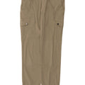 THINK PINK Pantaloni cargo dritti da donna grandi W32 L29 cotone kaki