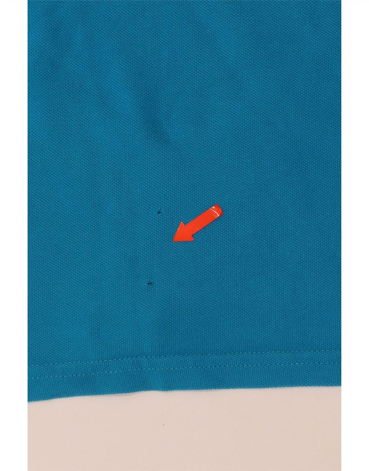 Polo Uomo MOSCHINO Piccola Blu Cotone