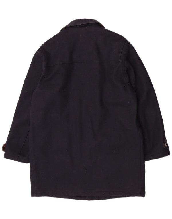 Soprabito da uomo Navigare UK 42 XL in lana blu navy