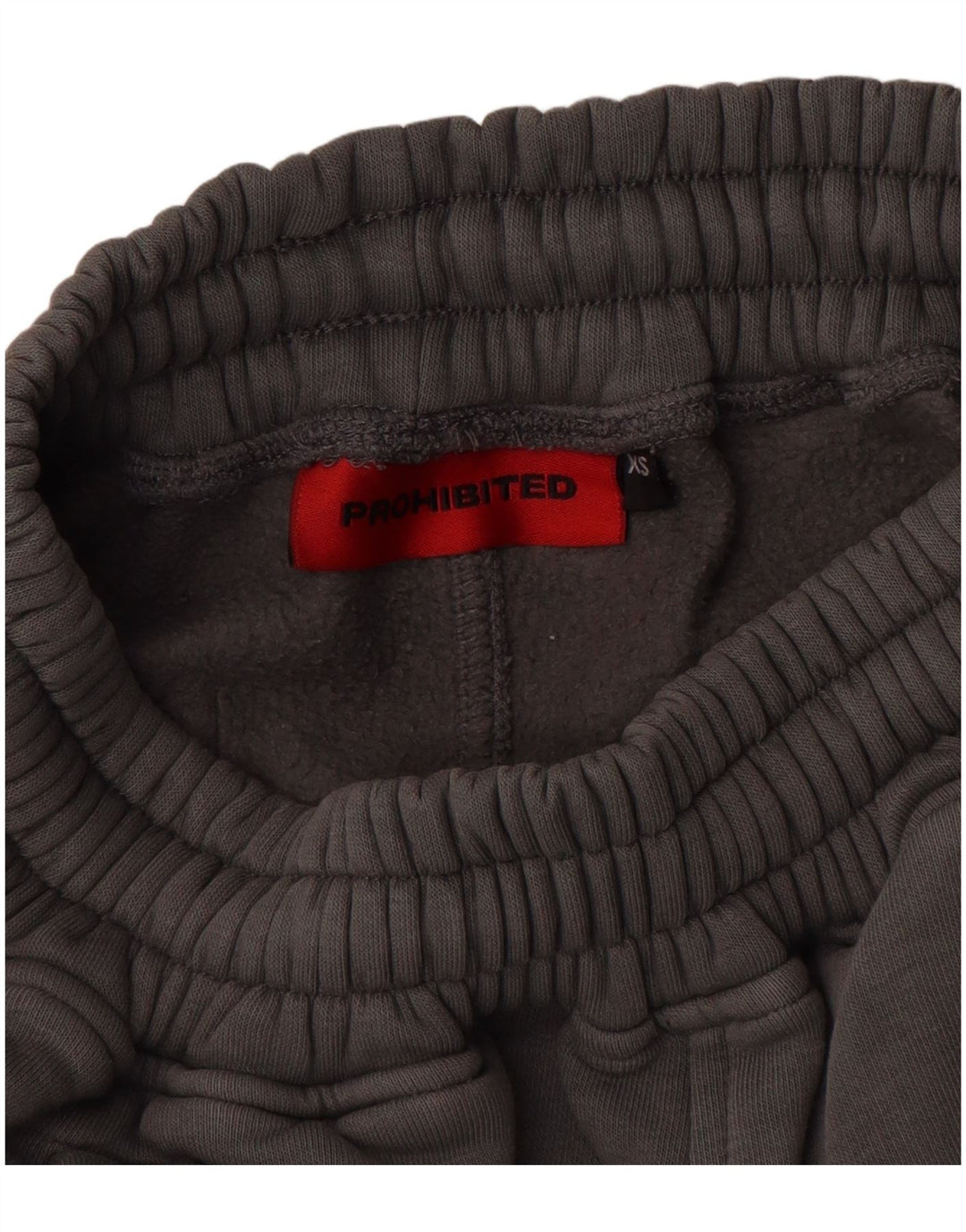 Pantaloncini sportivi con grafica da uomo vietati XS in cotone grigio
