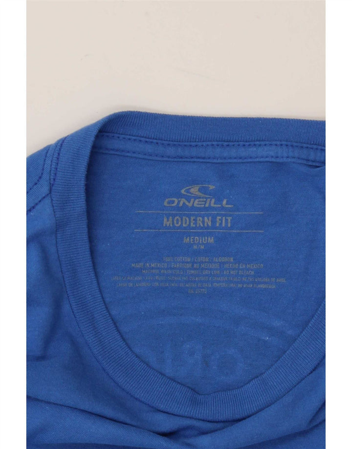 T-shirt grafica da uomo Modern Fit O'Neill in cotone blu medio
