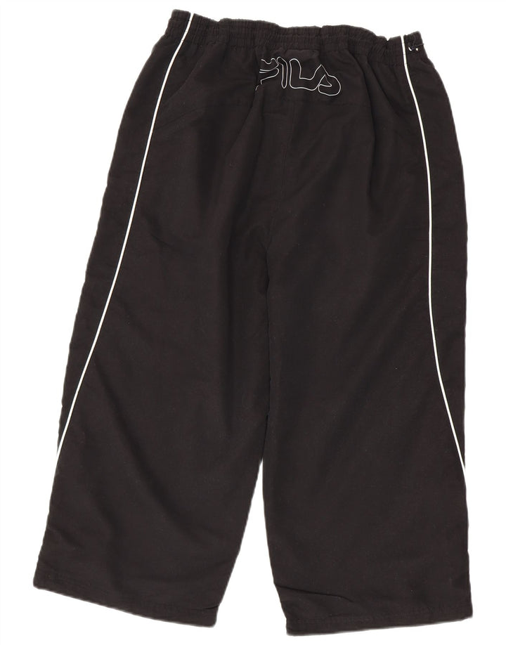 Pantaloni da tuta FILA da uomo con grafica Capri XL poliestere nero