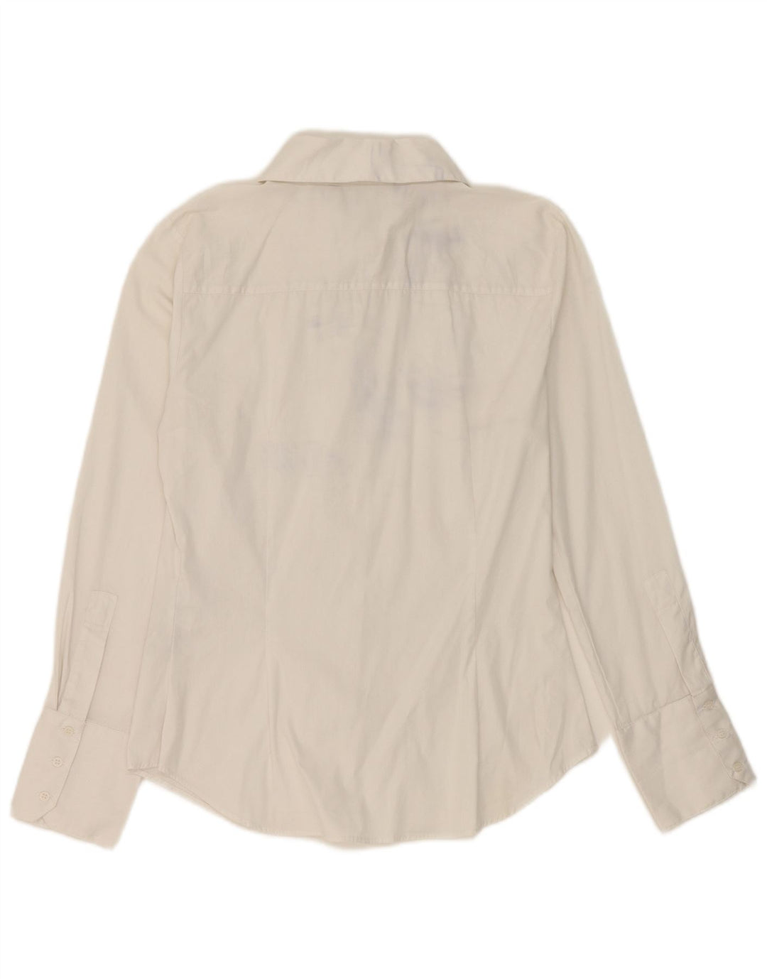 Camicia Zara da donna UK 12 cotone bianco medio