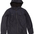 Jack & Jones Giacca da uomo con cappuccio UK 36 Small Poliestere blu navy