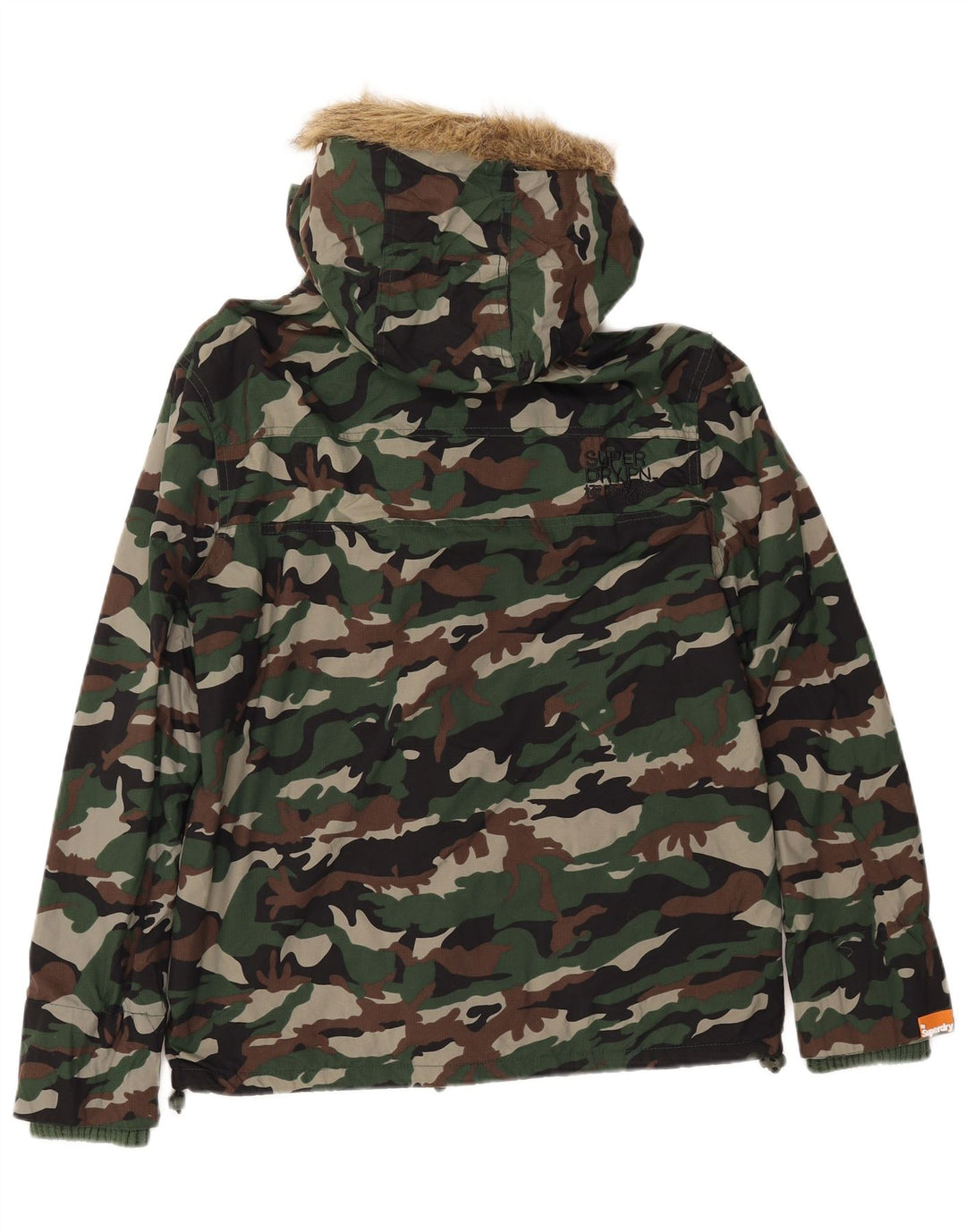 Giacca a vento da uomo The Windcheater SUPERDRY UK 36 Small Khaki