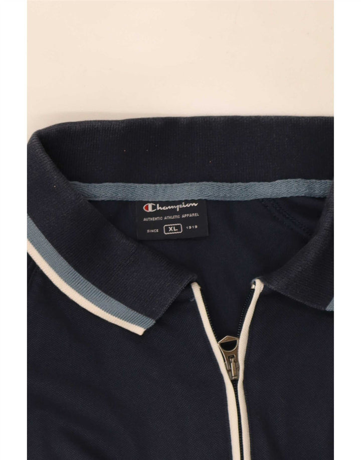 Polo da uomo Champion XL blu navy