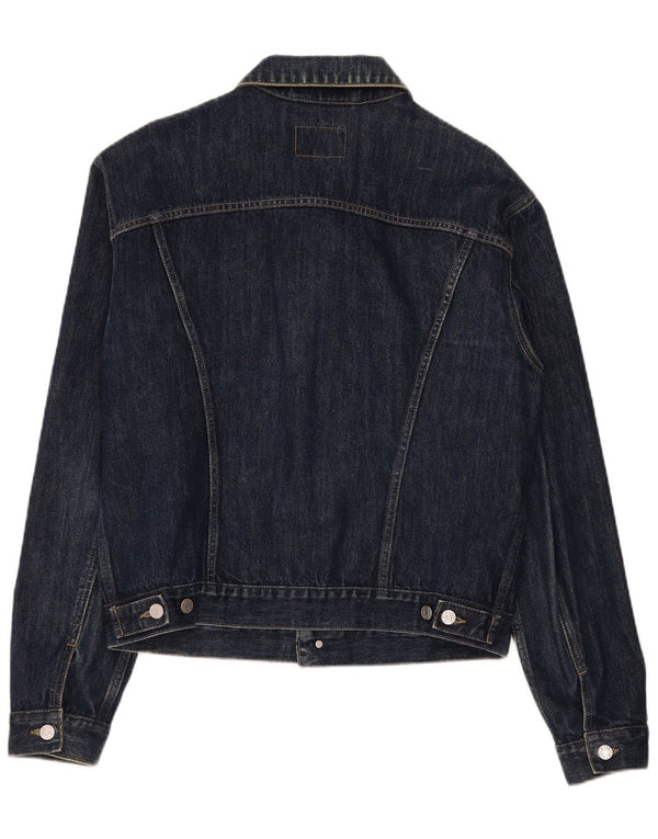 Giacca di jeans da donna Rifle UK 20 2XL Cotone blu navy