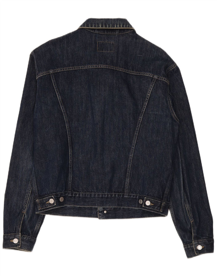 Giacca di jeans da donna Rifle UK 20 2XL Cotone blu navy