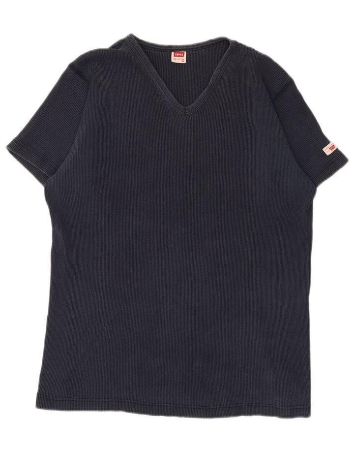 T-shirt da donna Levi's Top XL in cotone blu navy