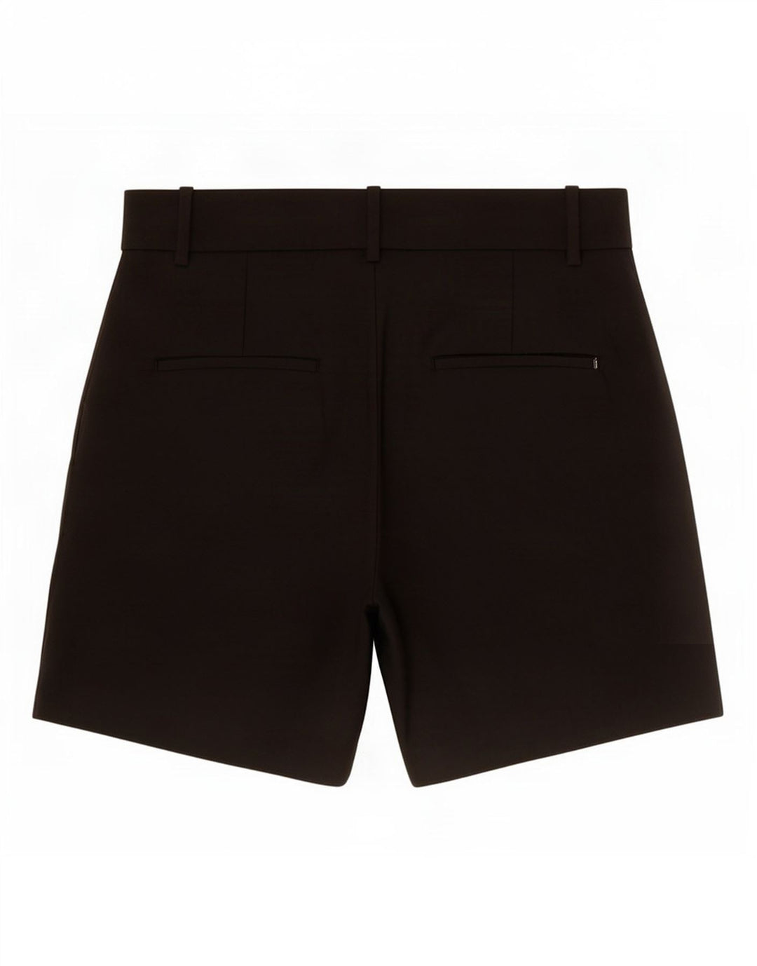 Pantaloncini chino con pegging da donna Zara medi W28 poliestere nero