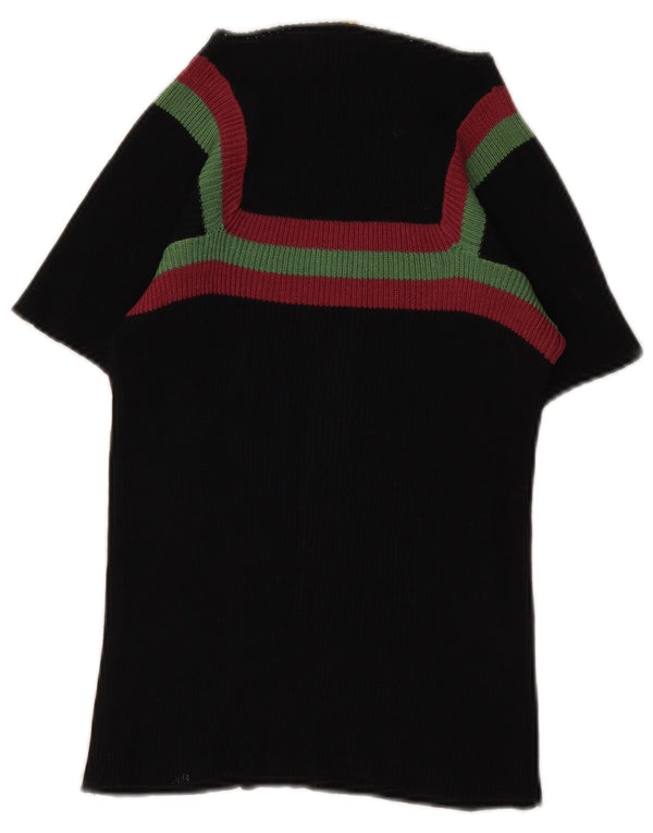 Maglione Gilmar da donna con scollo a barca IT 44 medio a righe nere