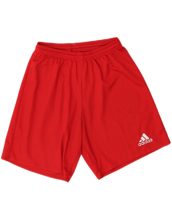 ADIDAS Mens Sport Shorts Small Red Polyester Vintage Adidas and Second-Hand Adidas from Messina Hembry 