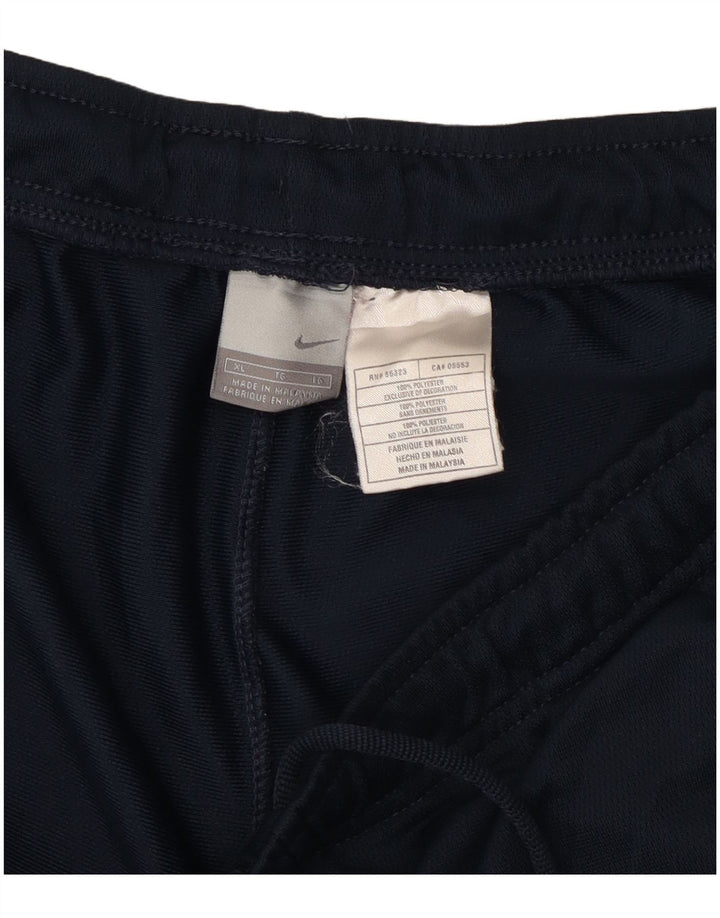 Pantaloni da tuta da uomo NIKE XL poliestere blu navy