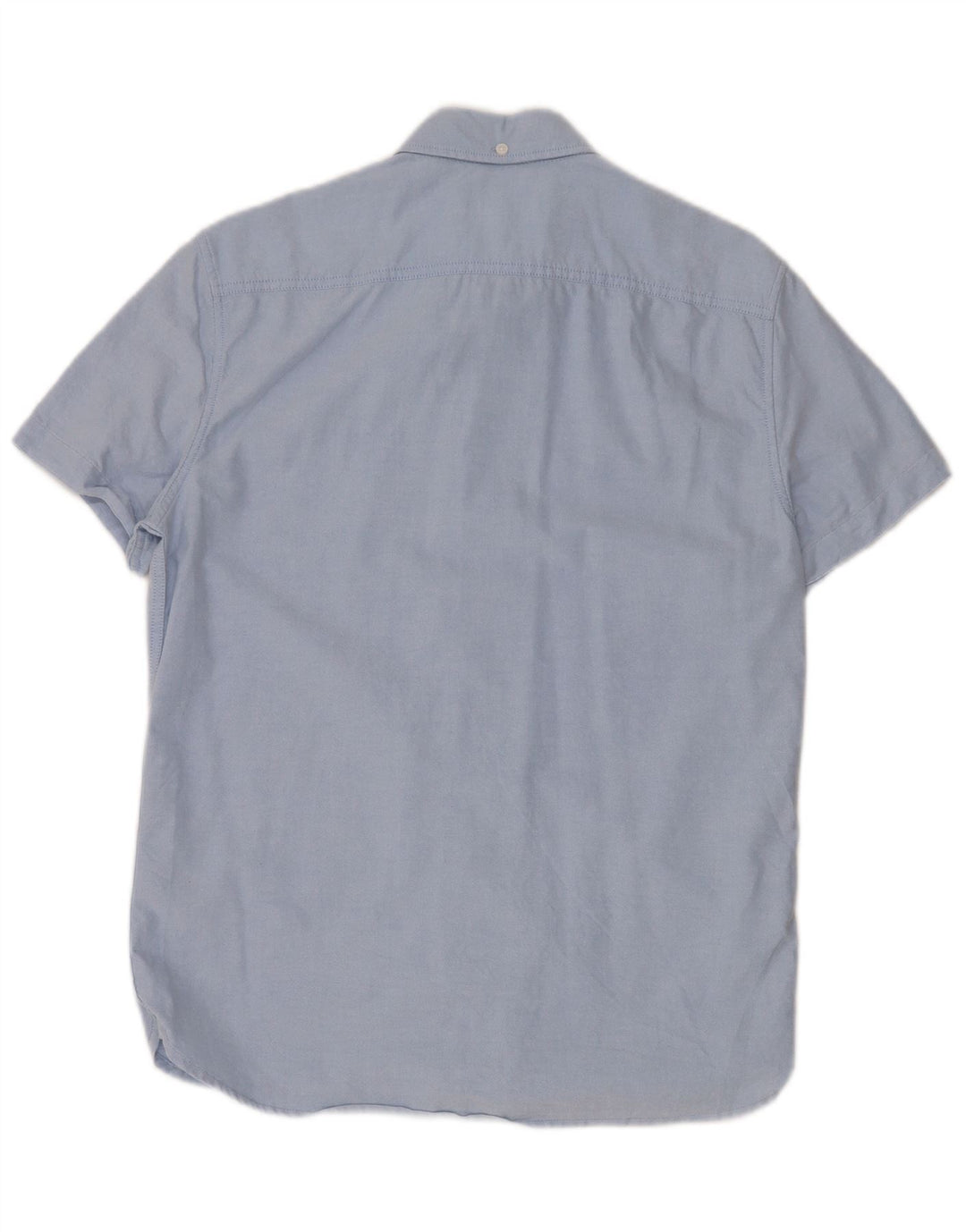 Camicia slim fit a maniche corte da uomo Jack Wills piccola in cotone blu