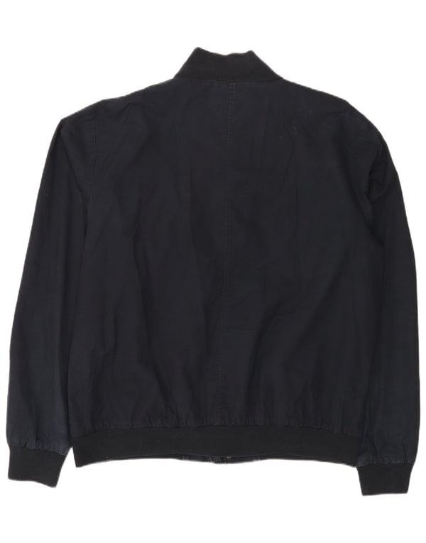 Giubbotto bomber da uomo Slam UK 46 3XL Cotone blu navy