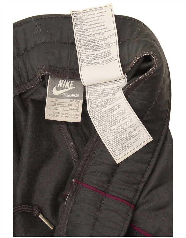 Pantaloni della tuta da donna Nike UK 10/12 Poliestere grigio medio