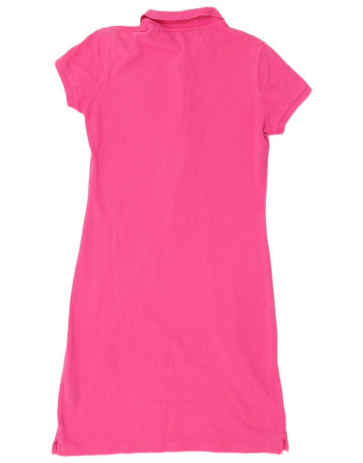 Abito polo da donna RALPH LAUREN UK 10 piccolo cotone rosa