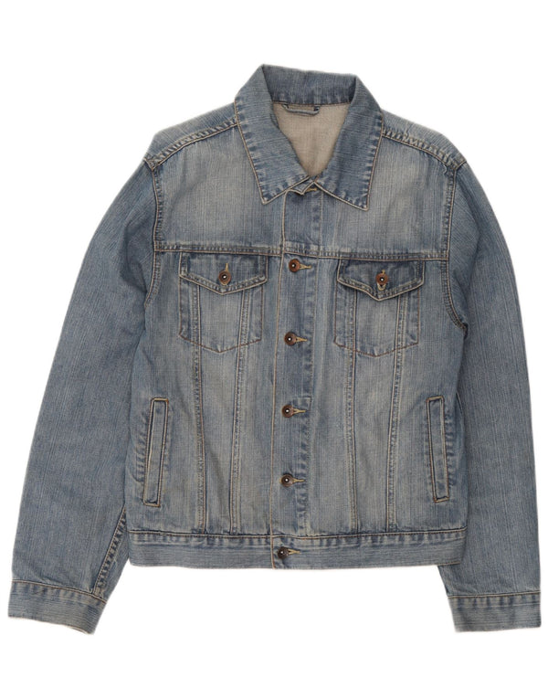 Giacca di jeans da donna Oviesse UK 16 grande cotone blu