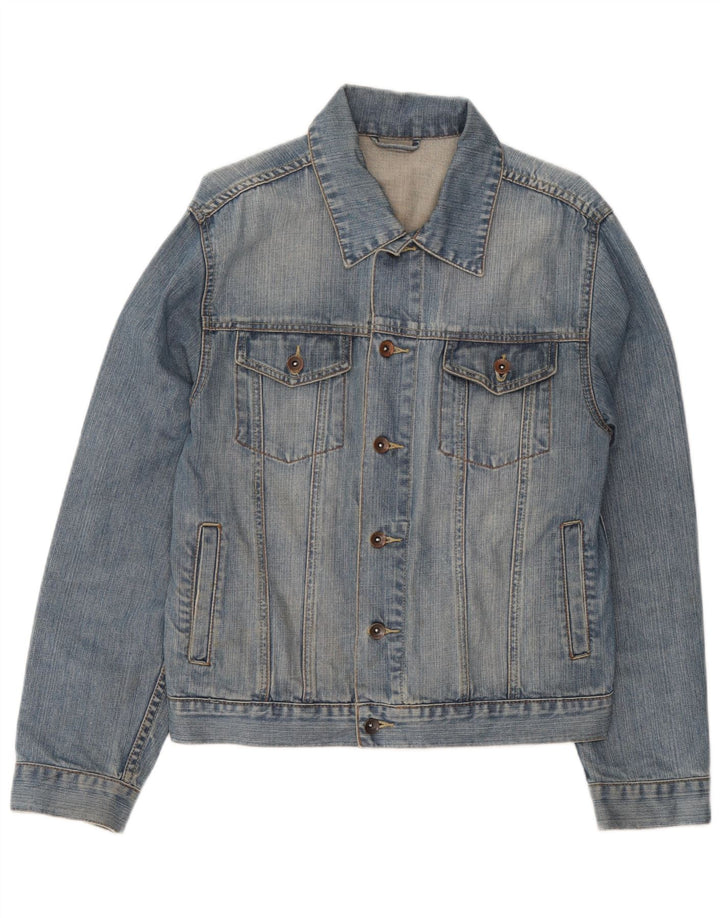 Giacca di jeans da donna Oviesse UK 16 grande cotone blu