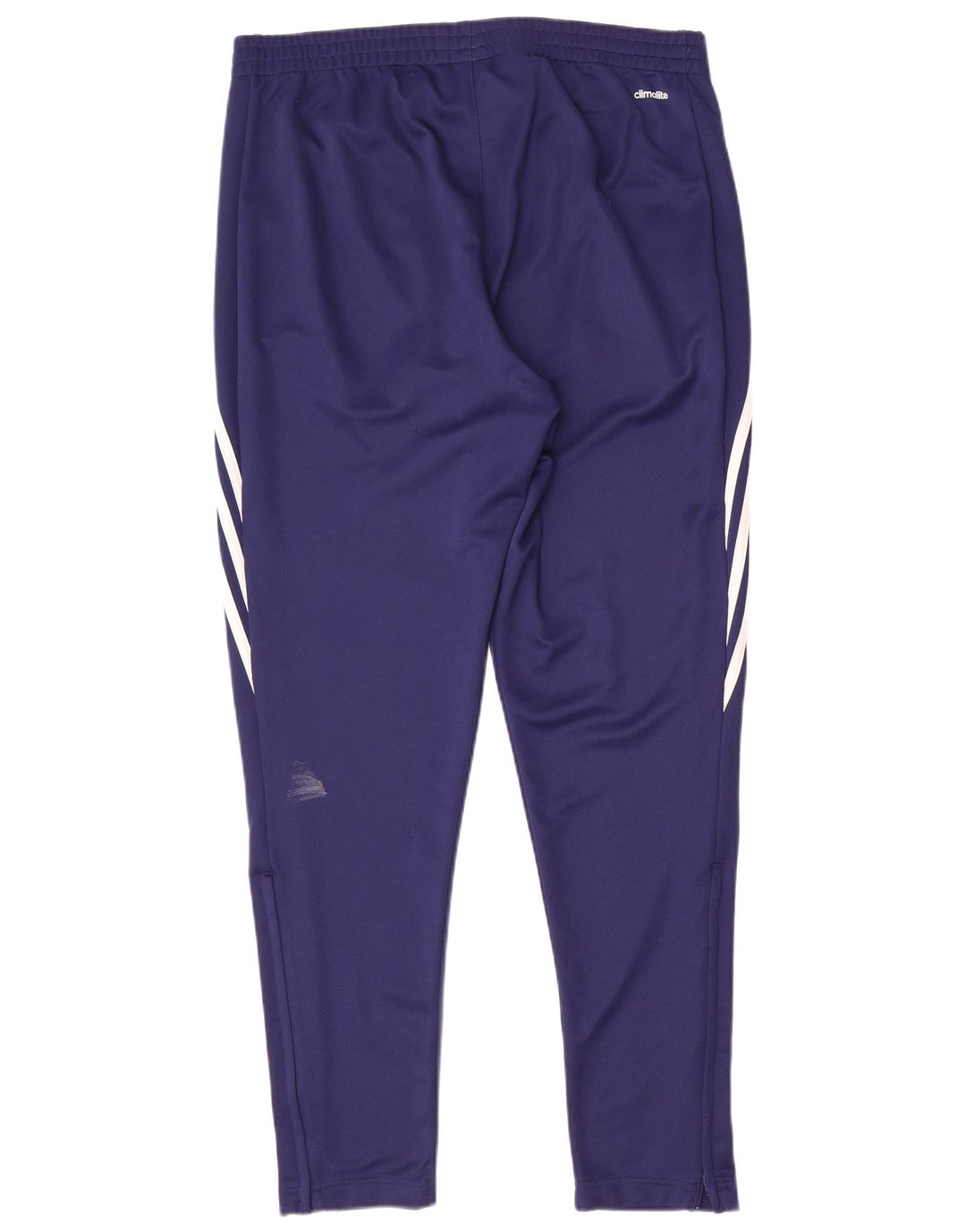 Pantaloni da tuta Adidas Climalite da uomo di grandi dimensioni in poliestere blu navy