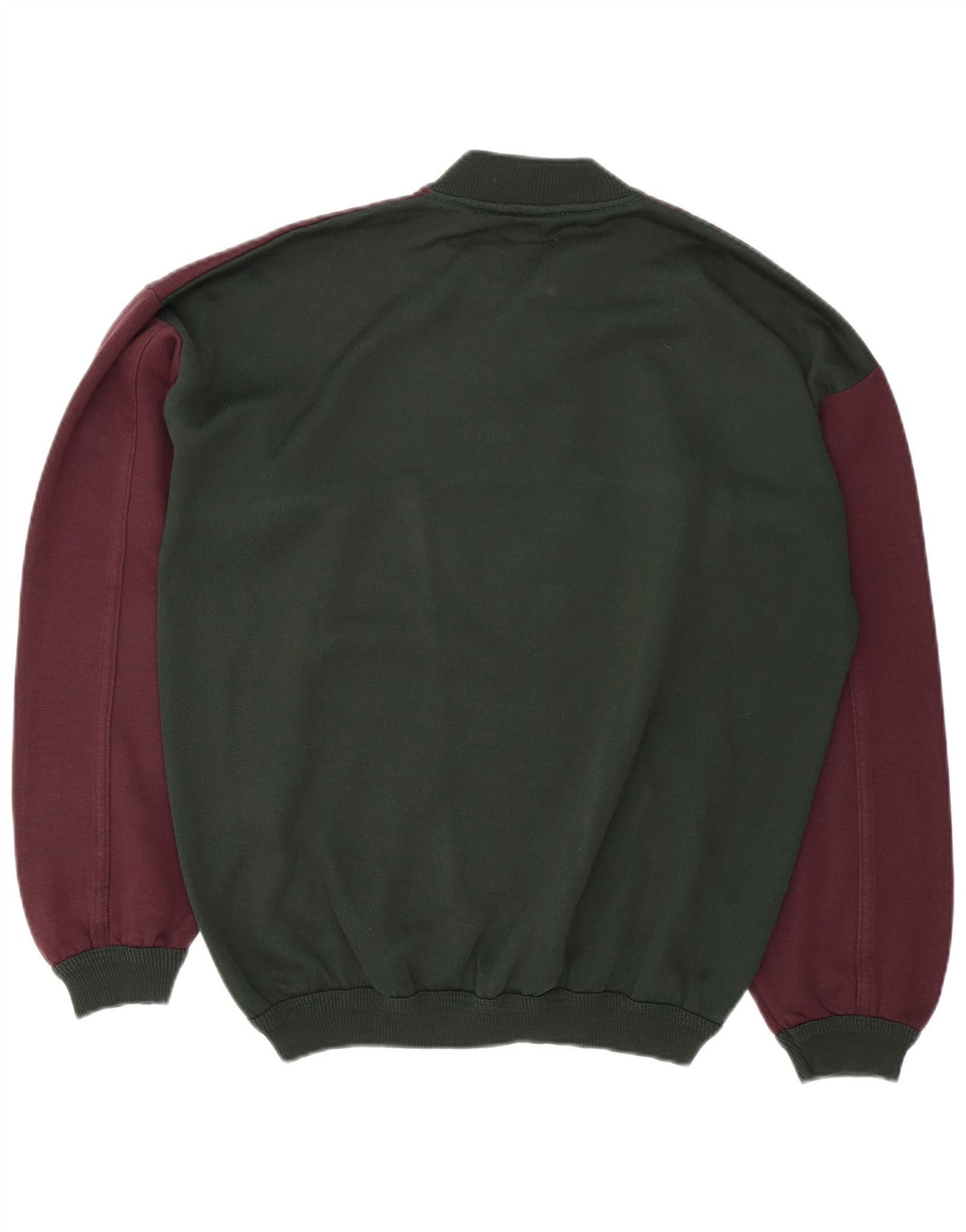 Felpa grafica vintage da uomo, maglione, grande, multicolore, color block