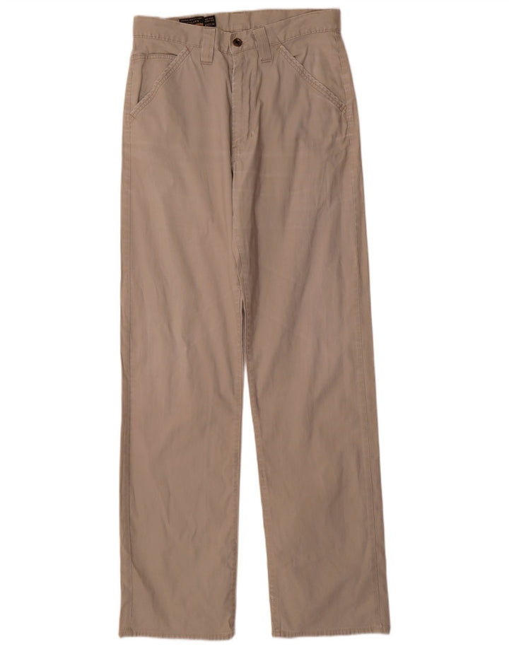 MARLBORO CLASSICS Pantaloni casual dritti da uomo W32 L34 Cotone beige