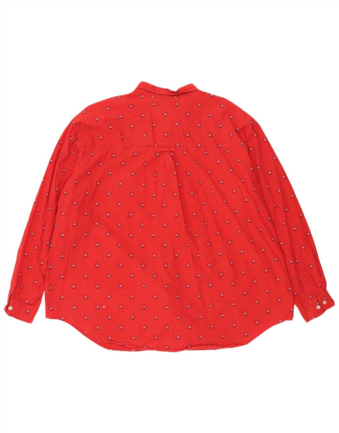 Camicia oversize da donna Dockers UK 20 2XL Cotone geometrico rosso