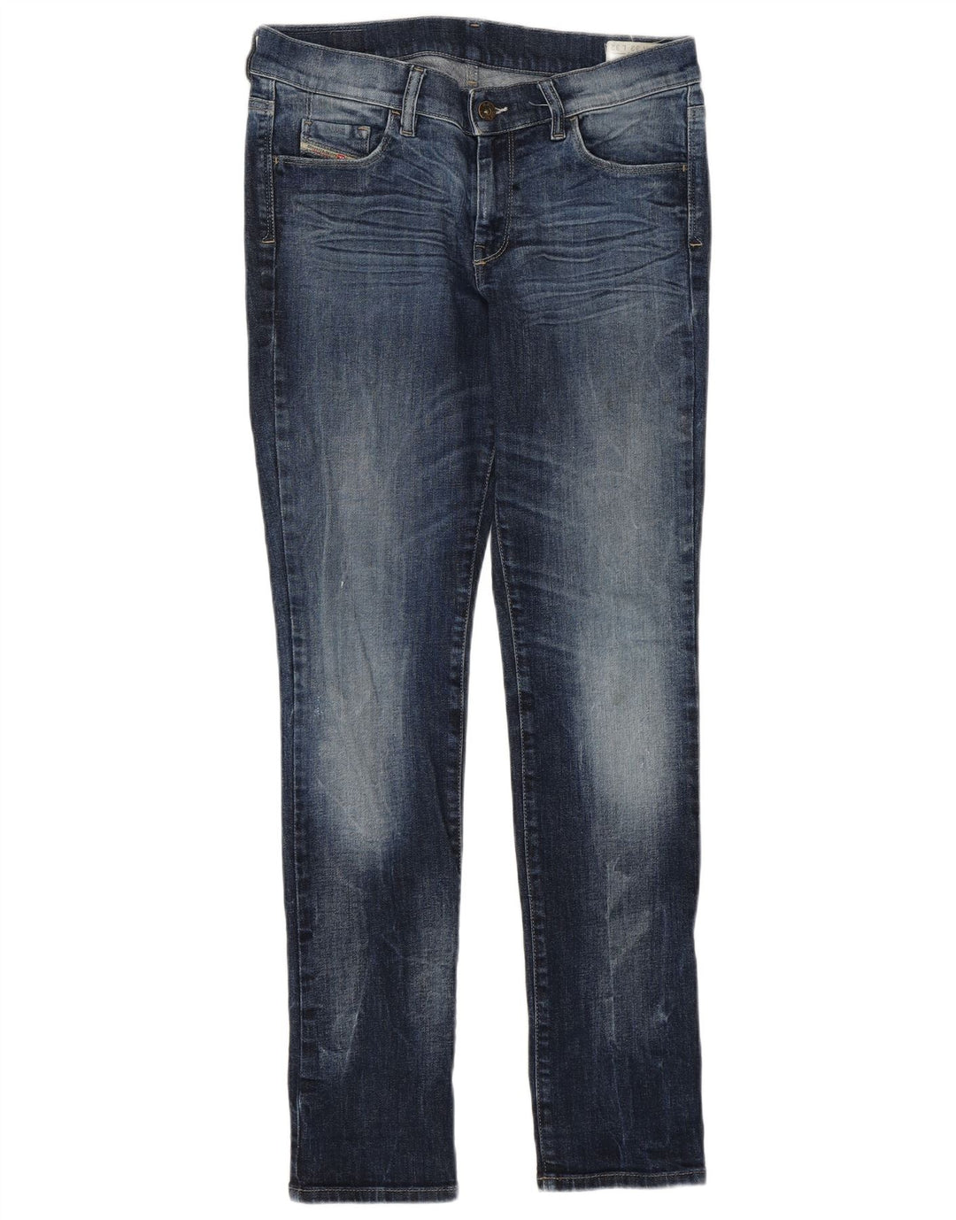 DIESEL Jeans dritti super slim HI-VY da donna W32 L29 Blu