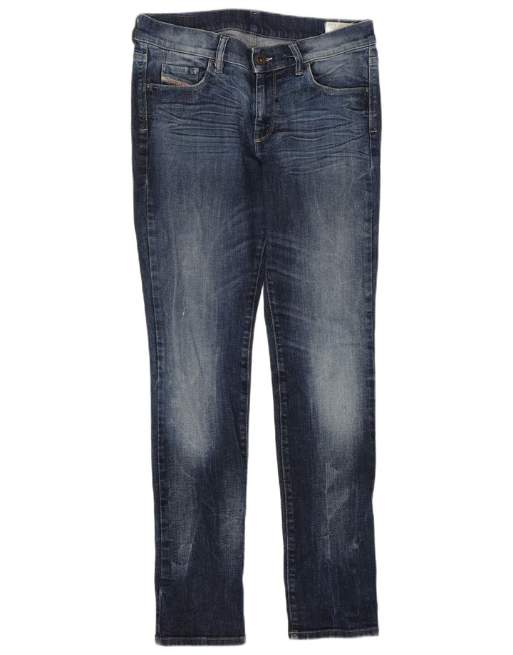 DIESEL Jeans dritti super slim HI-VY da donna W32 L29 Blu