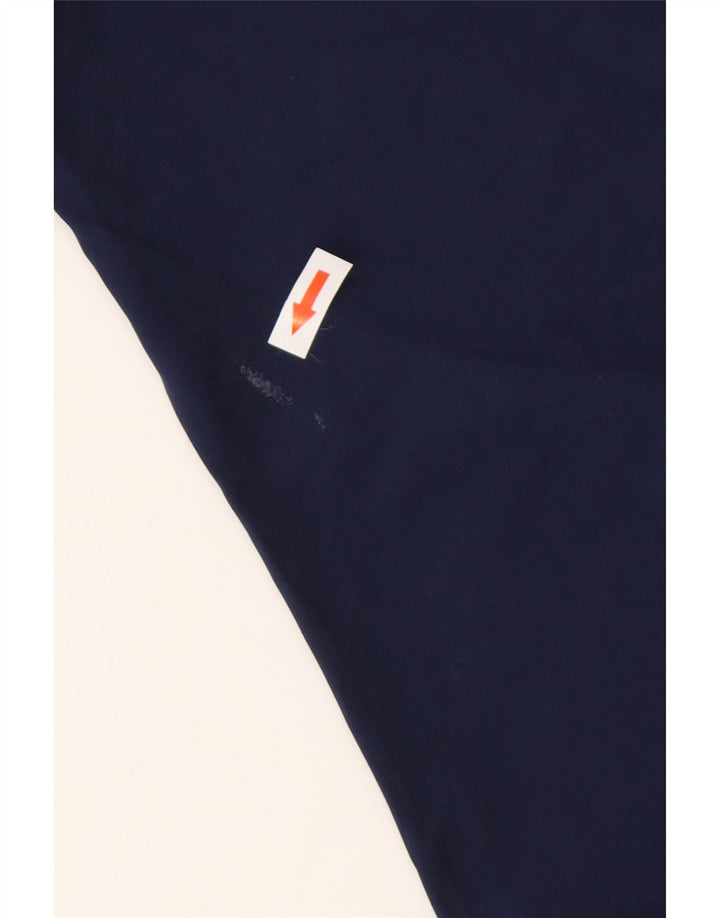 BONOBOS Pantaloni chino slim fit da uomo W32 L28 poliestere blu navy