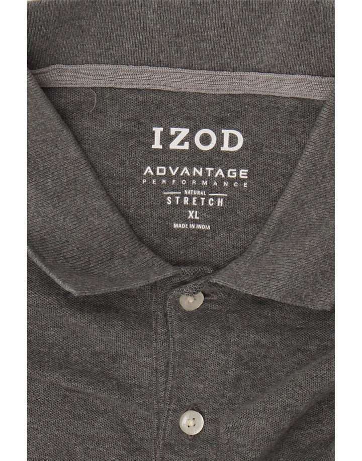 IZOD Mens Polo Shirt XL Grey Vintage Izod and Second-Hand Izod from Messina Hembry 