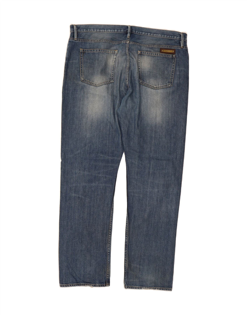 BURBERRY Mens Straight Jeans W39 L32 Blue Cotton Vintage Burberry and Second-Hand Burberry from Messina Hembry 