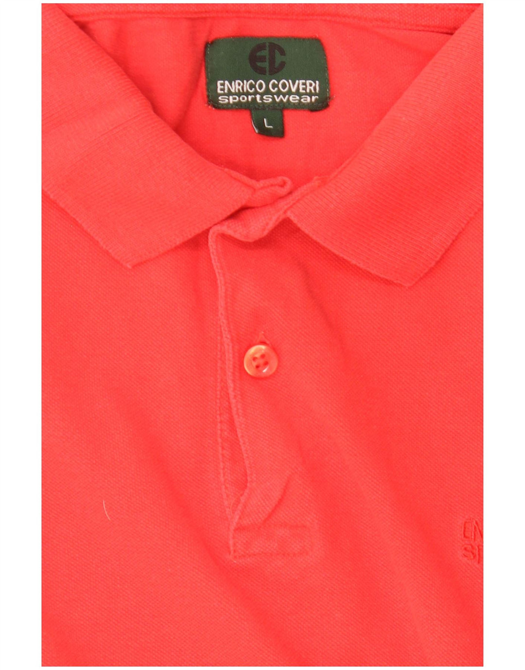 Polo da uomo Enrico Coveri grande rossa