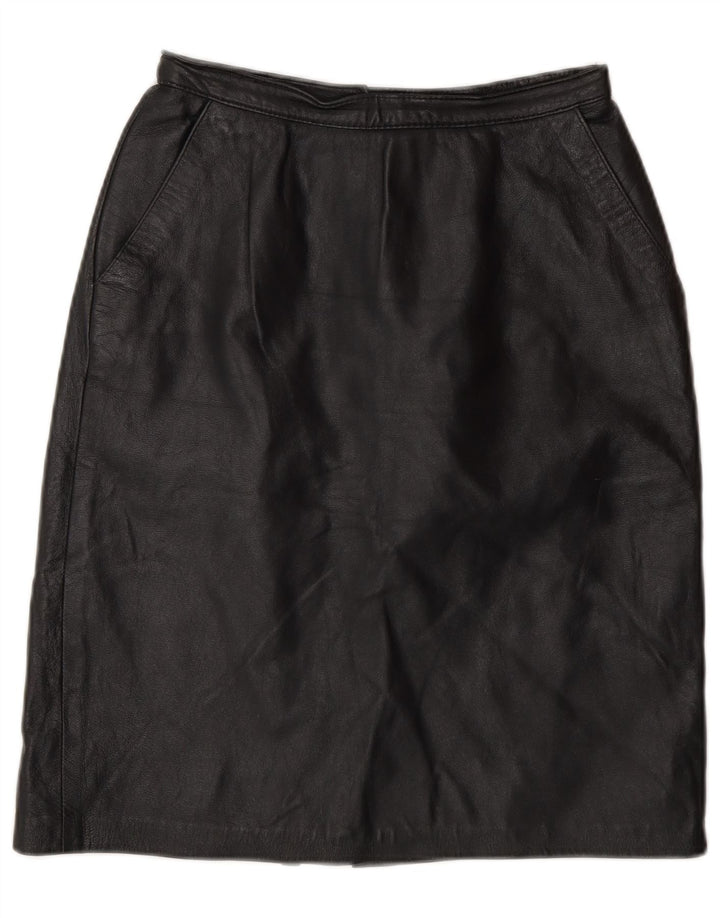 Gonna in pelle da donna VINTAGE W24 XS Nera