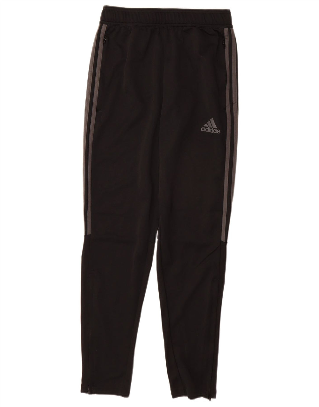 Pantaloni da tuta ADIDAS Aeroready da uomo piccoli in poliestere nero